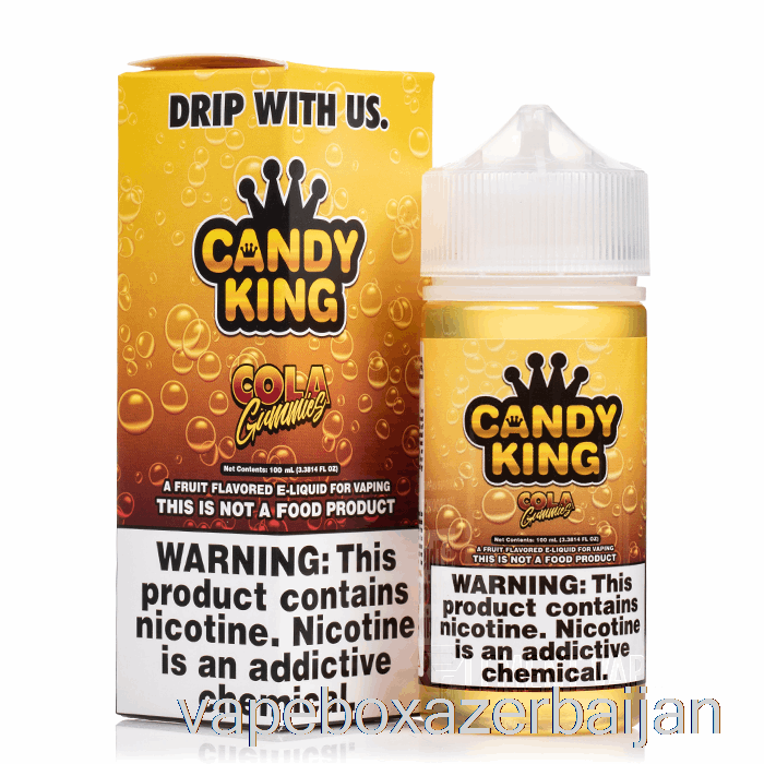 E-Juice Vape Cola Gummies - Candy King - 100mL 0mg